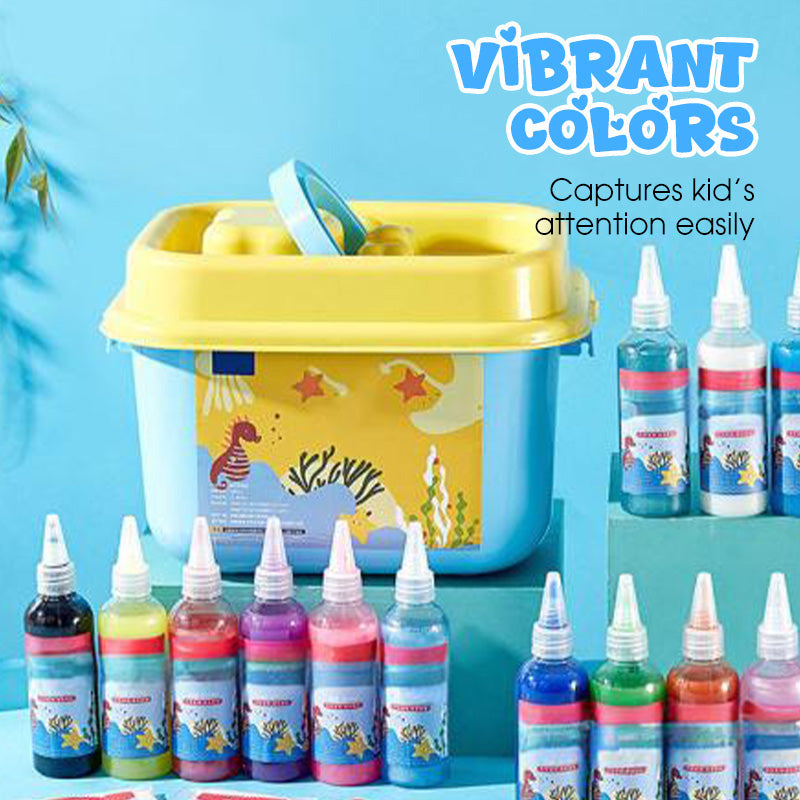 Creative Kids Craft Set with 3D Water Beads for Fun Play
