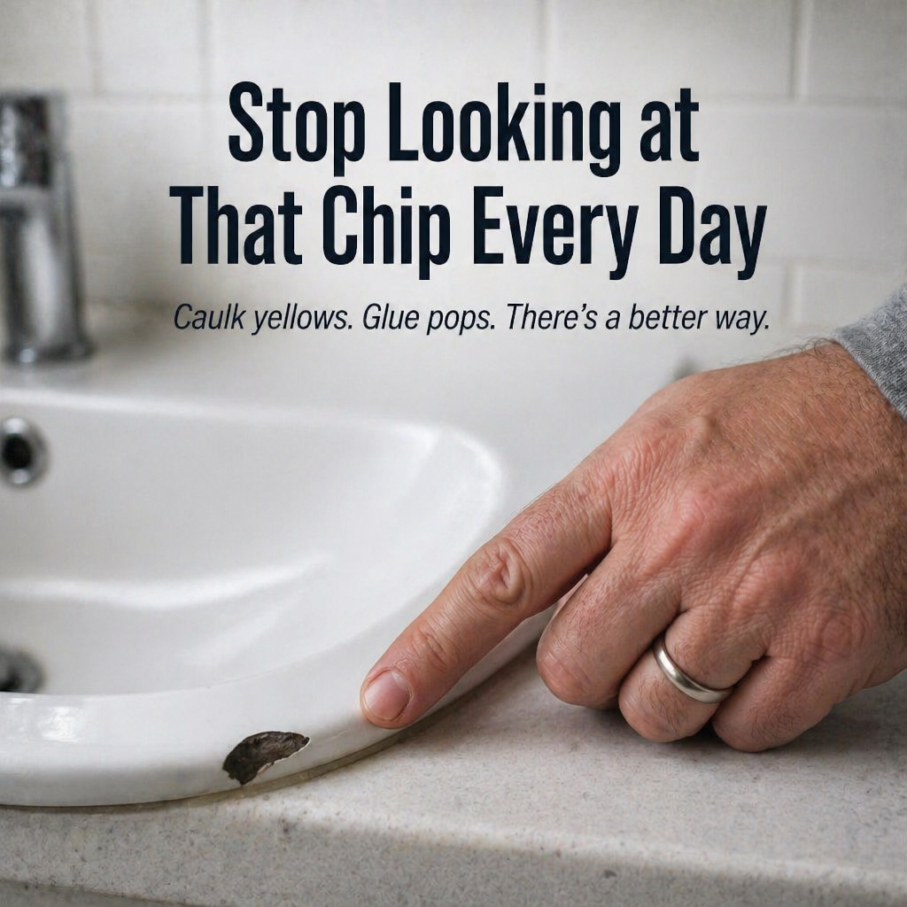LuxePatch™ — Match Color & Repair Cracked Tile, Stone, or Porcelain Fast