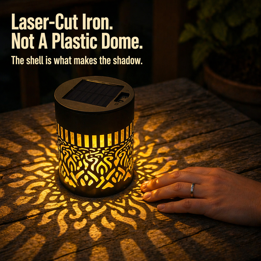 LunaAura™ — Turn Your Nights into Beautiful Solar-Powered Mandala Wonders