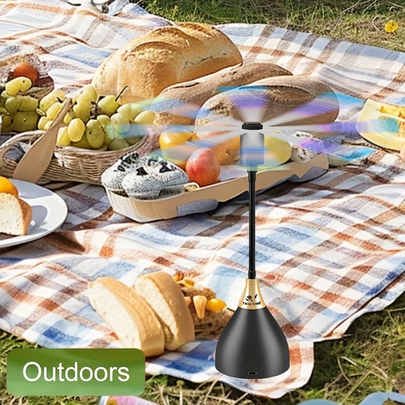 Tabletop Fly Repellent Fan for Summer Gatherings and Outdoor Picnics