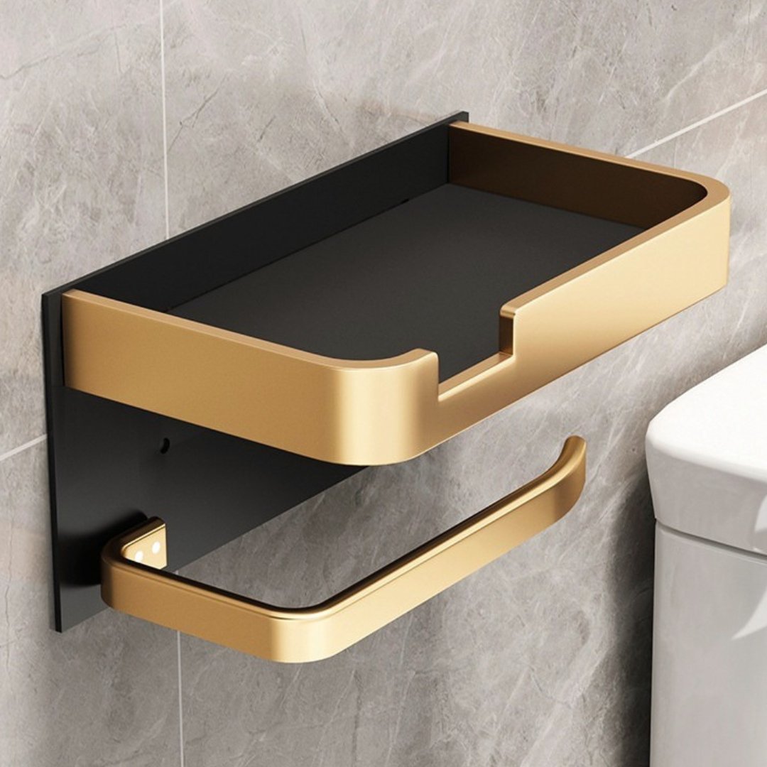 Toilet Paper Rack | Wall-Mounted | Metal Dispenser | BathLine