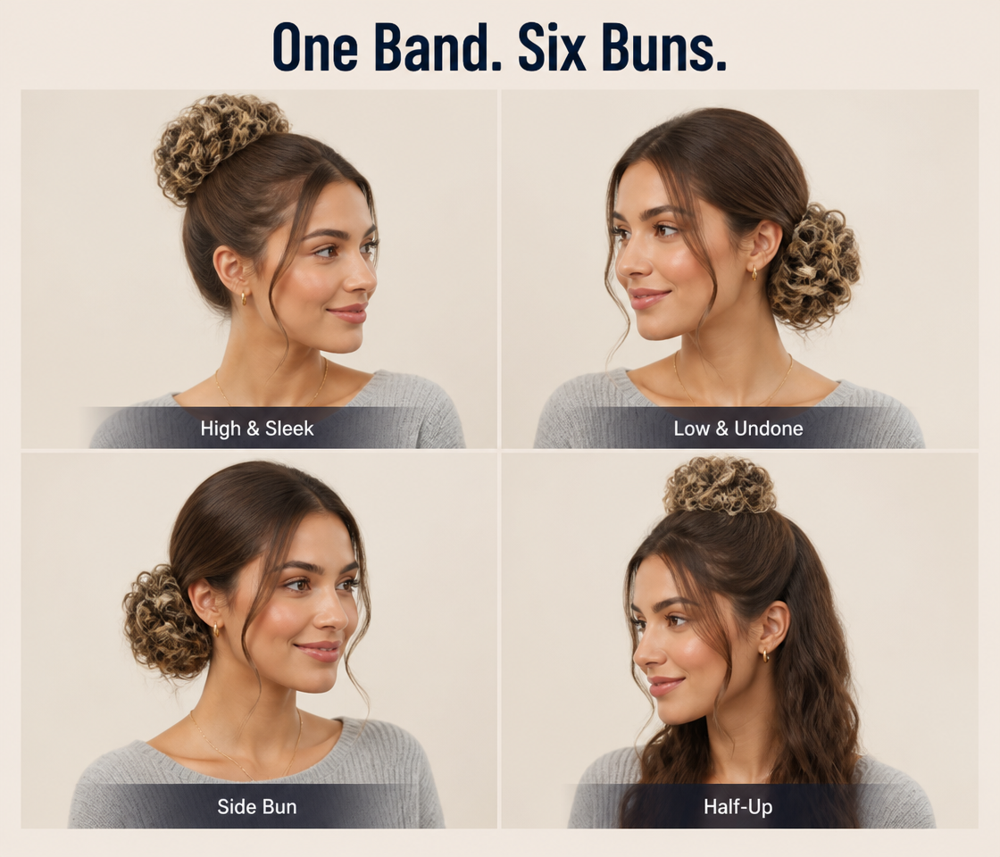 ViviSilk™ — Twist, Wrap & Sport a Perfect Messy Bun in Less Than a Minute