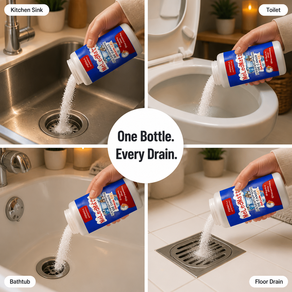 PipeSoothe™ — Remove Hair, Grease & Gunk Blockages Without a Plumber | 1+1 FREE TODAY