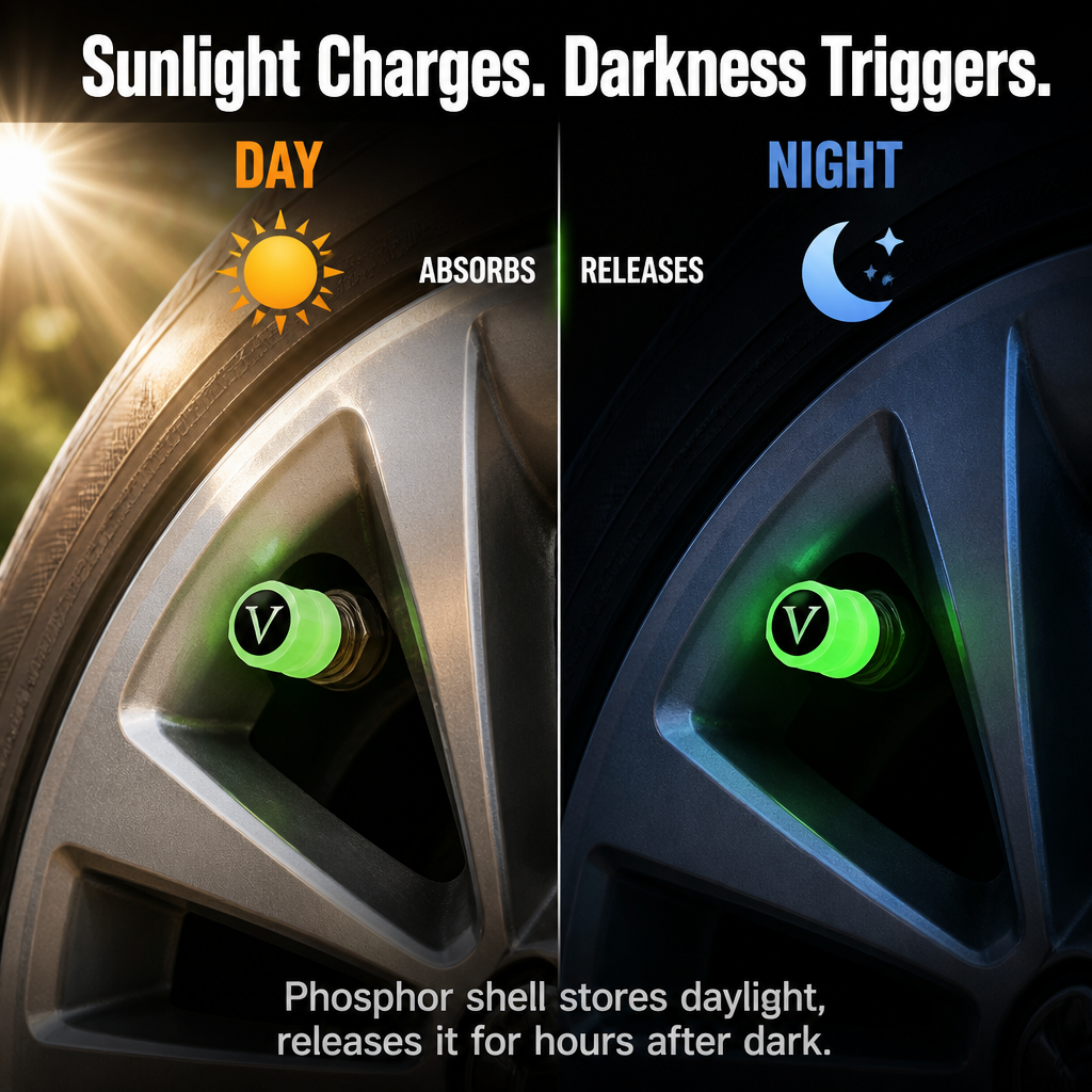 VivaDrive™ — Light Up Your Wheels With Your Car’s Precise Logo, Battery-Free