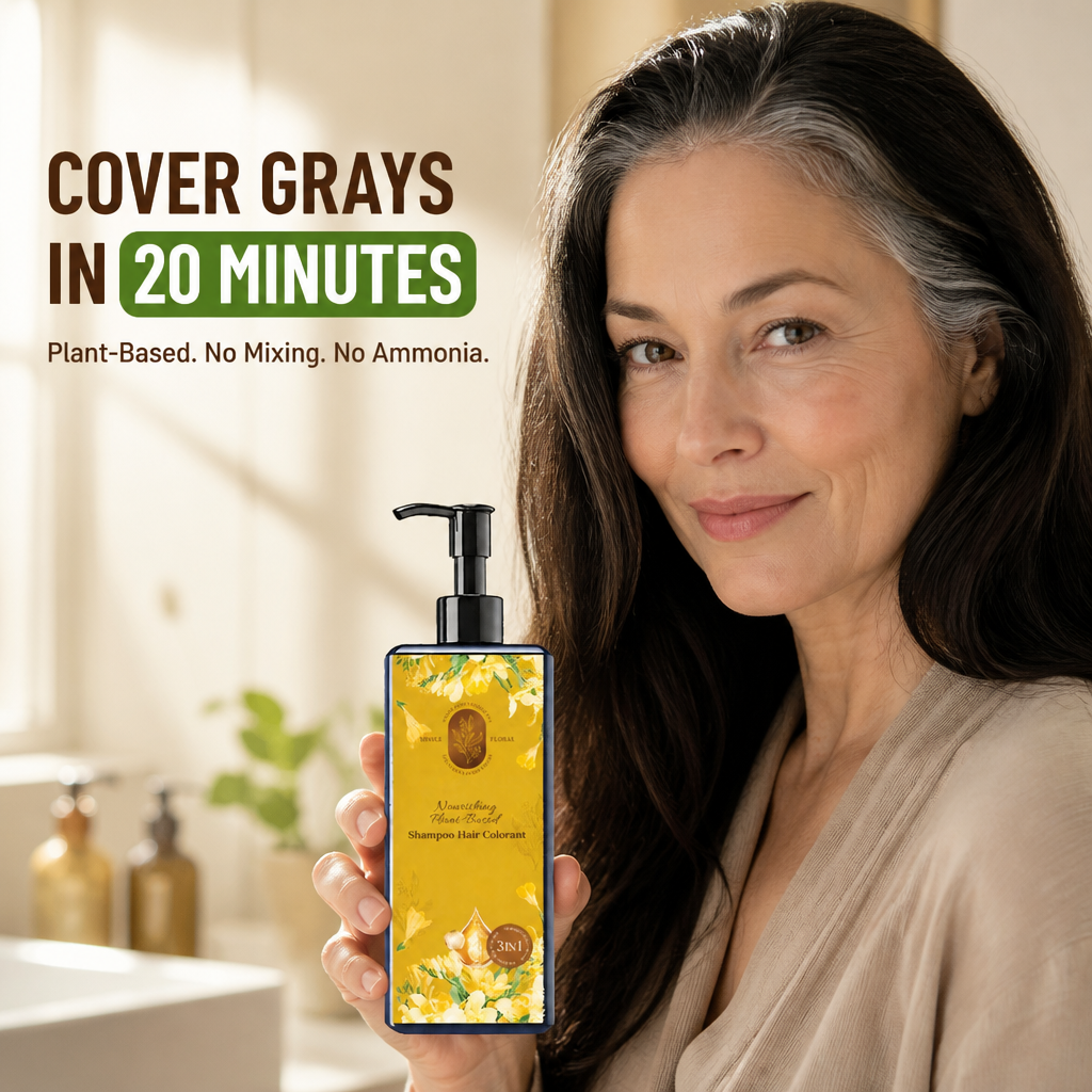 LumaShade™ — Fade Your Grays Fast in 20 Minutes With Plant-Powered Color