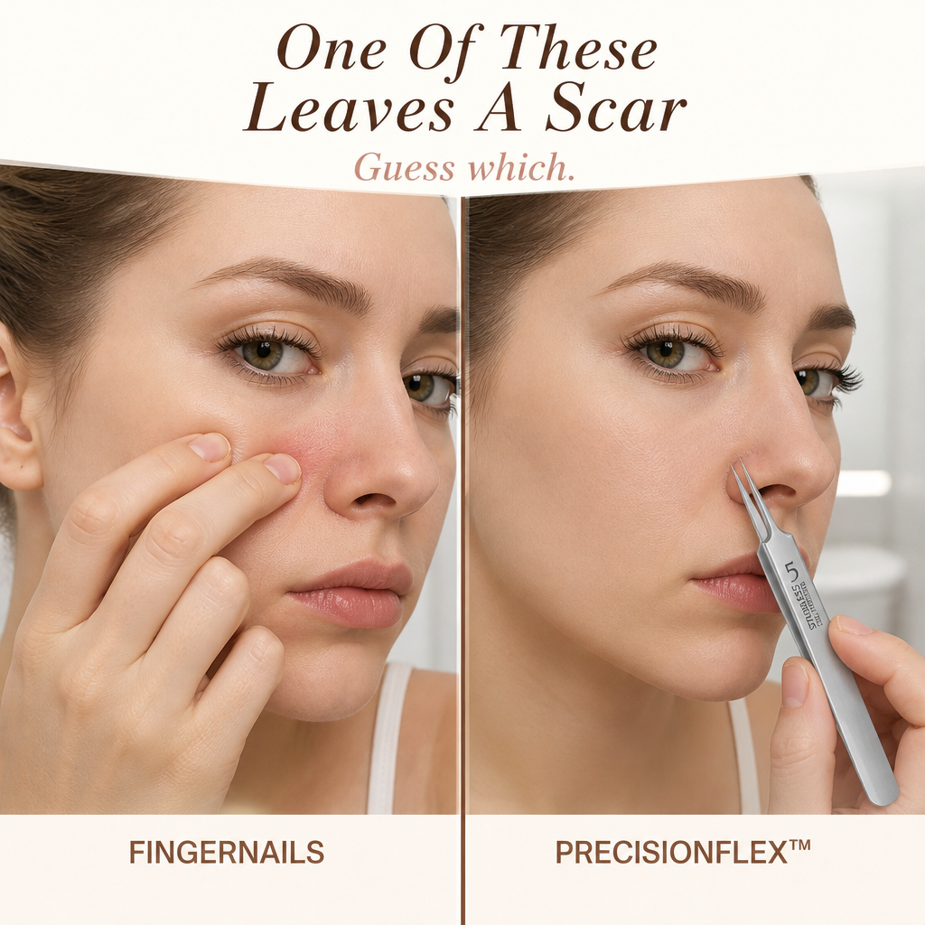 PrecisionFlex™ — Remove Blackheads, Pimples & Keratin Plugs Without Leaving Scars on Your Face