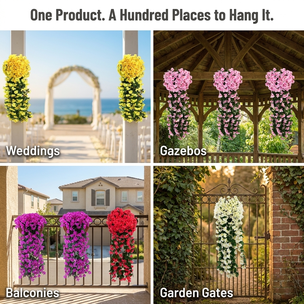 VeloraBloom™ — Cover Bare Walls and Balconies with Rich Cascading Blossoms