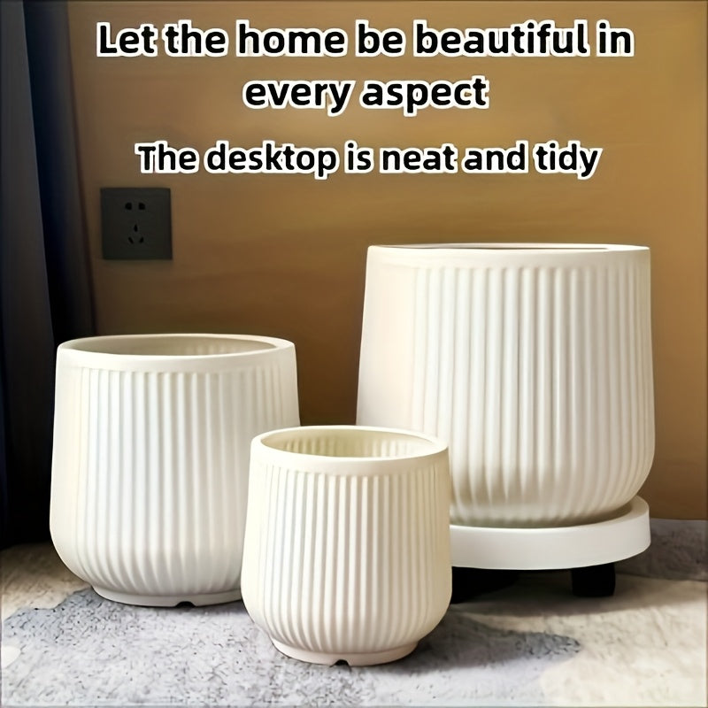 Stylish Indoor Planter Duo for Chic Home Decor