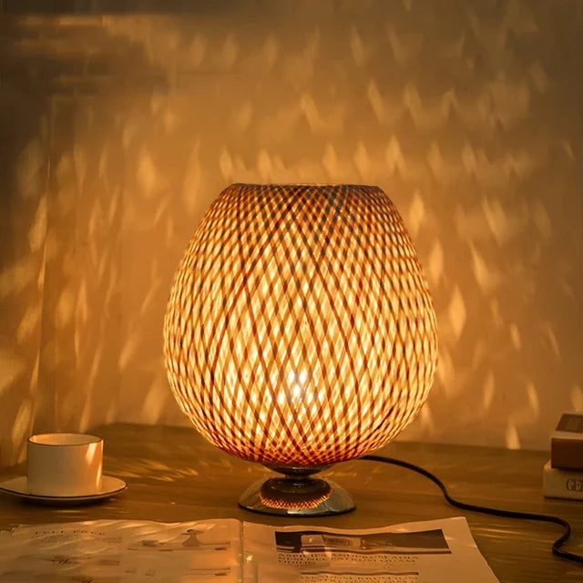 Naturlamp | Retro Bamboo Desk Lamp