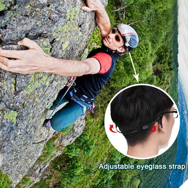 SecureFlex™ — Lock Your Glasses Tight for All-Day Freedom and Confidence
