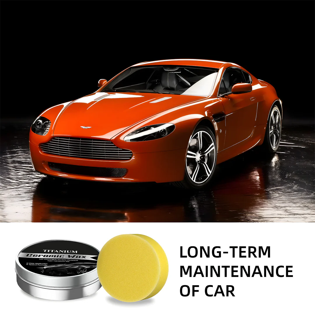 TitanLuxe™ Ceramic Wax Cream — Command a Showroom Shine That Crushes Scratches and Lasts All Year
