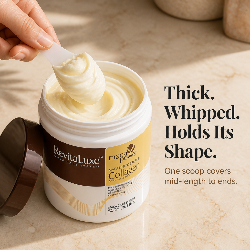 RevitaLuxe™ — Restore Damaged, Fragile Hair Deeply in Just 10 Minutes