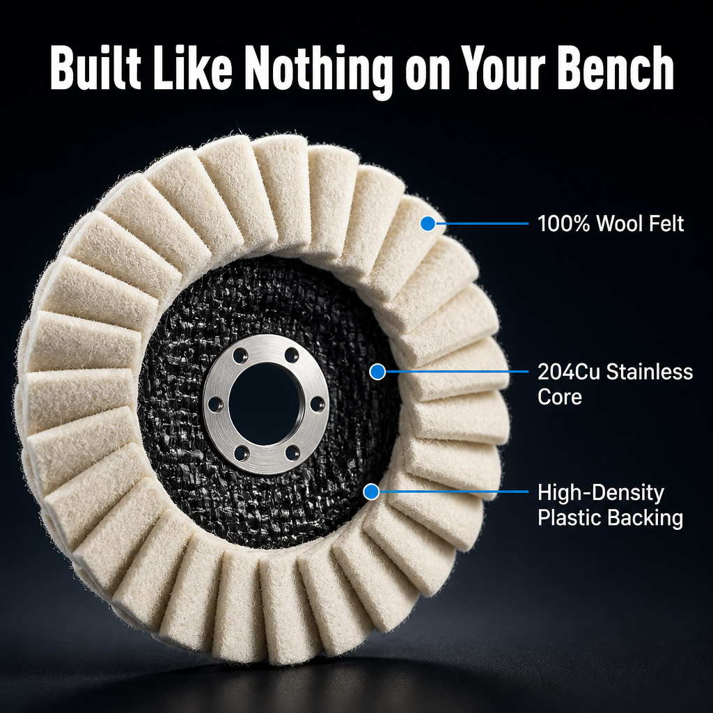 MirrorFelt™ — Bring Rust, Marble & Auto Parts Back to 100GU Mirror Glow | 3 for 2 Inside