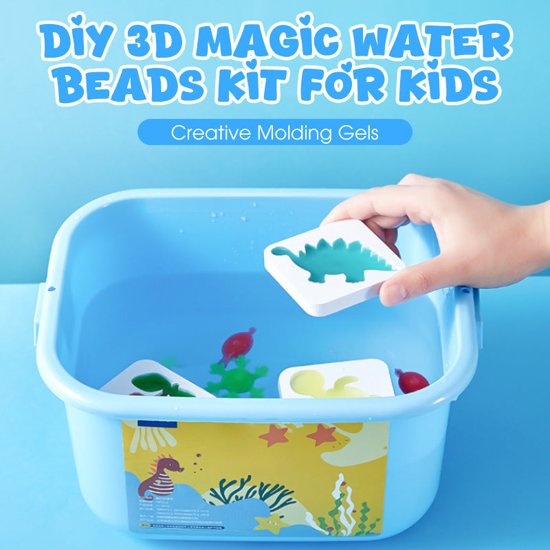 Creative Kids Craft Set with 3D Water Beads for Fun Play