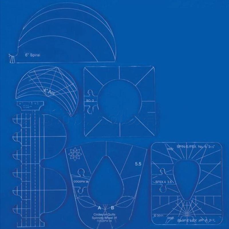 Acrylic Sewing Machine Quilt Template