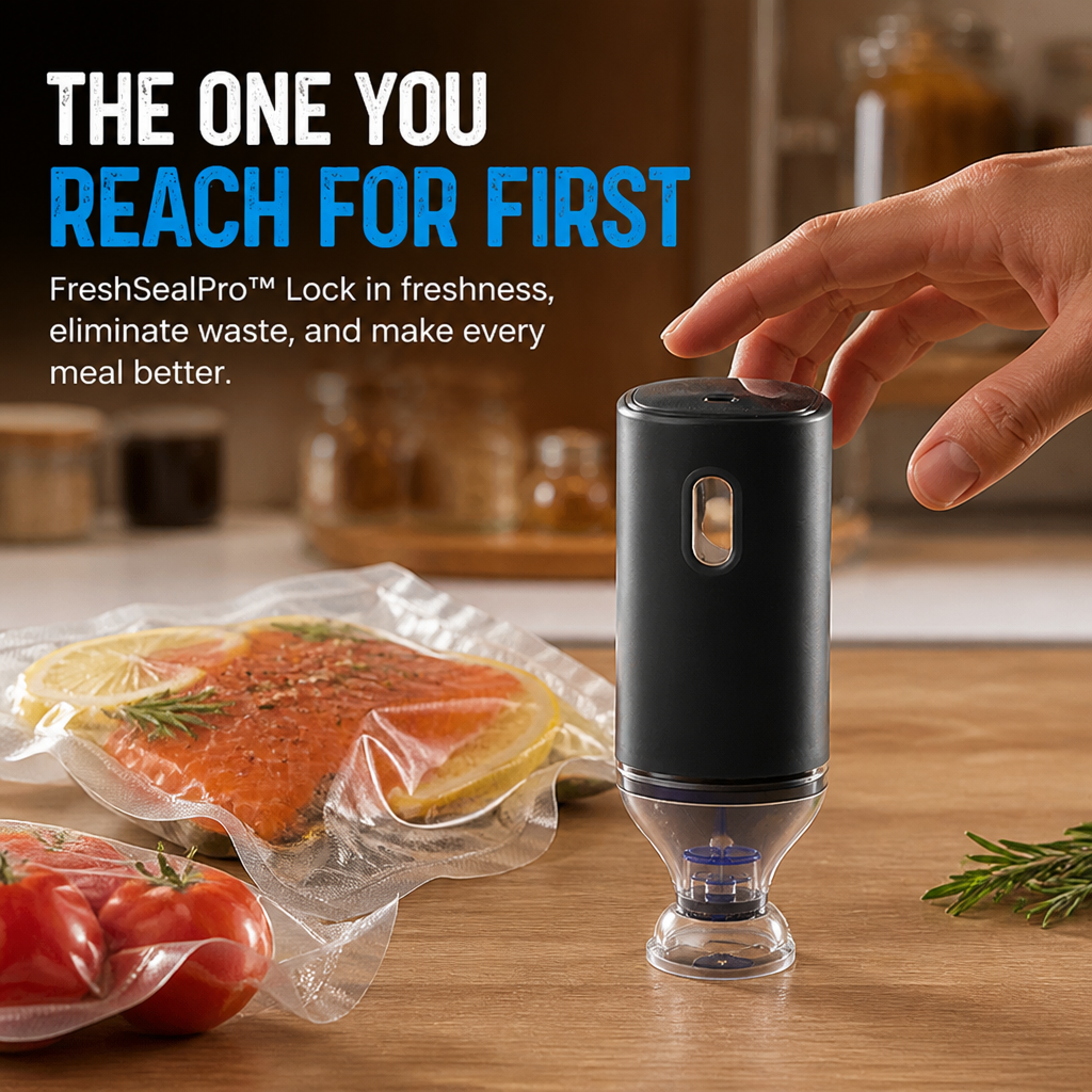 FreshSealPro™ — Keep Every Bite Fresh, Flavorful, and Waste-Free
