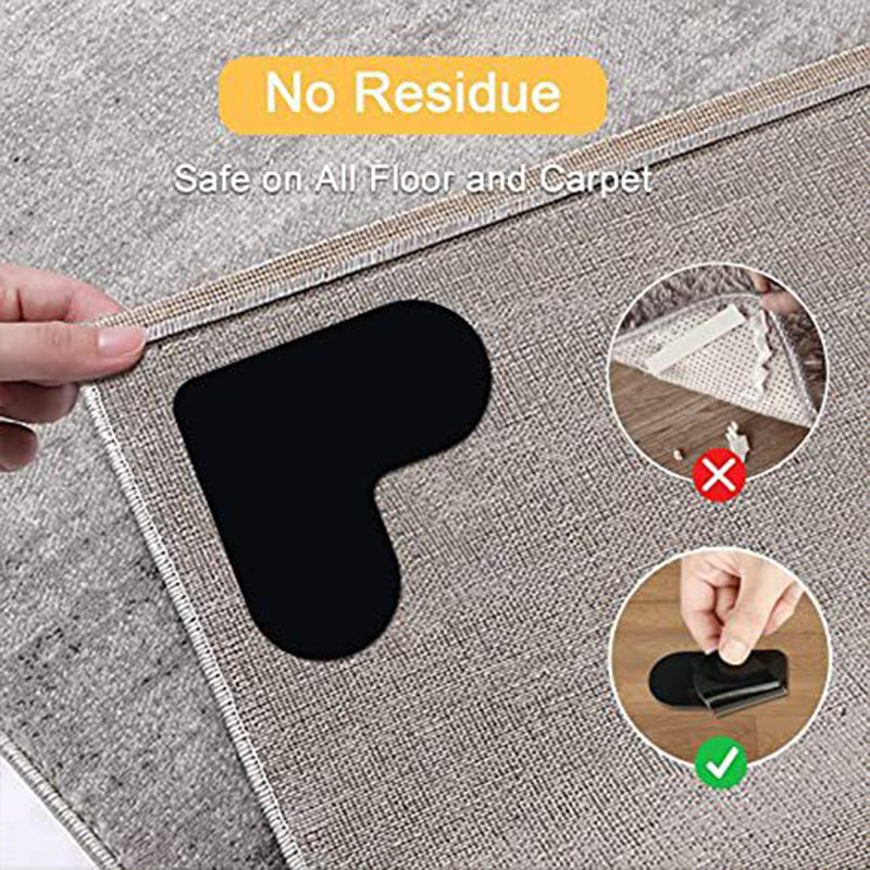 SlipHalo™ — Rug Corners Locked Tight for a Safer, Cozier Home