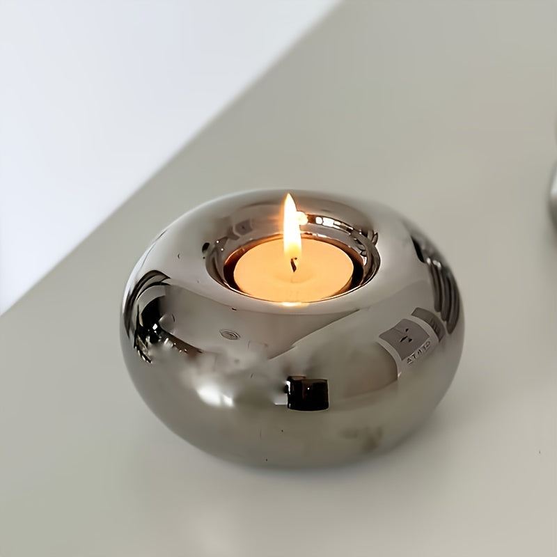 LUMINA GLOW – Elegant Ceramic Candle Holder for Any Occasion