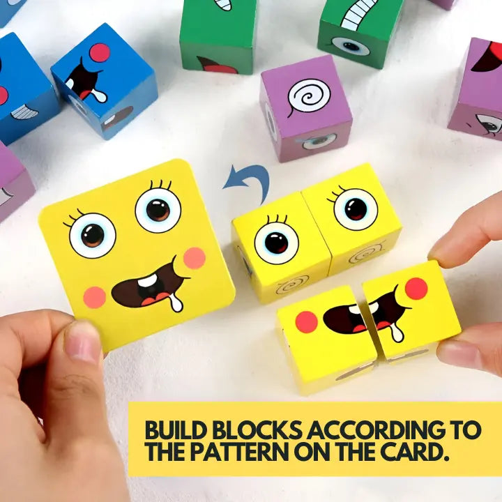 ExpressiBlocks™ — Ignite Rapid-Fire Laughter and Sharpen Emotional Smarts Instantly