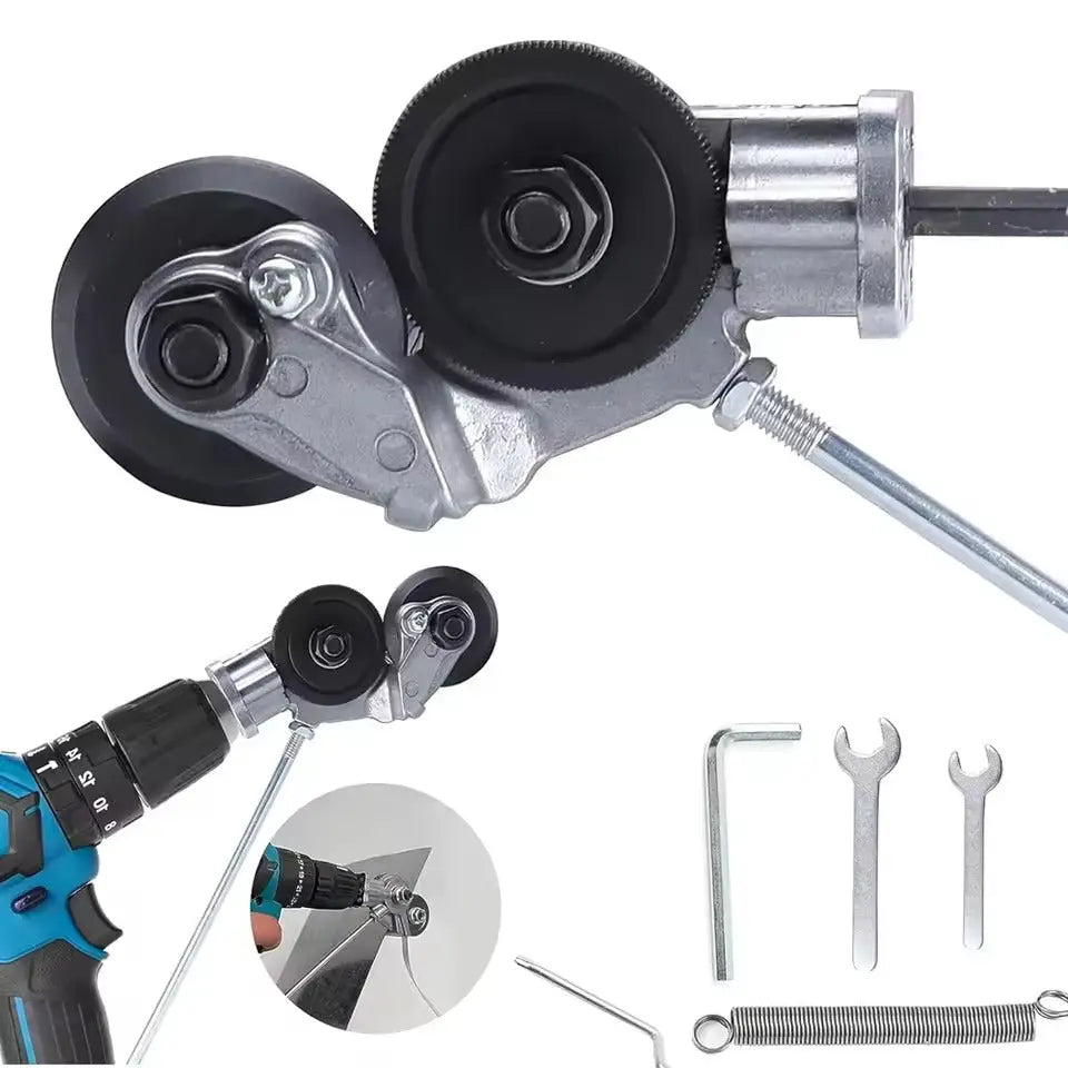 SharpEdge™ — Turn Your Drill into a Precision Cutting Powerhouse for Perfect, Stress-Free Metalwork