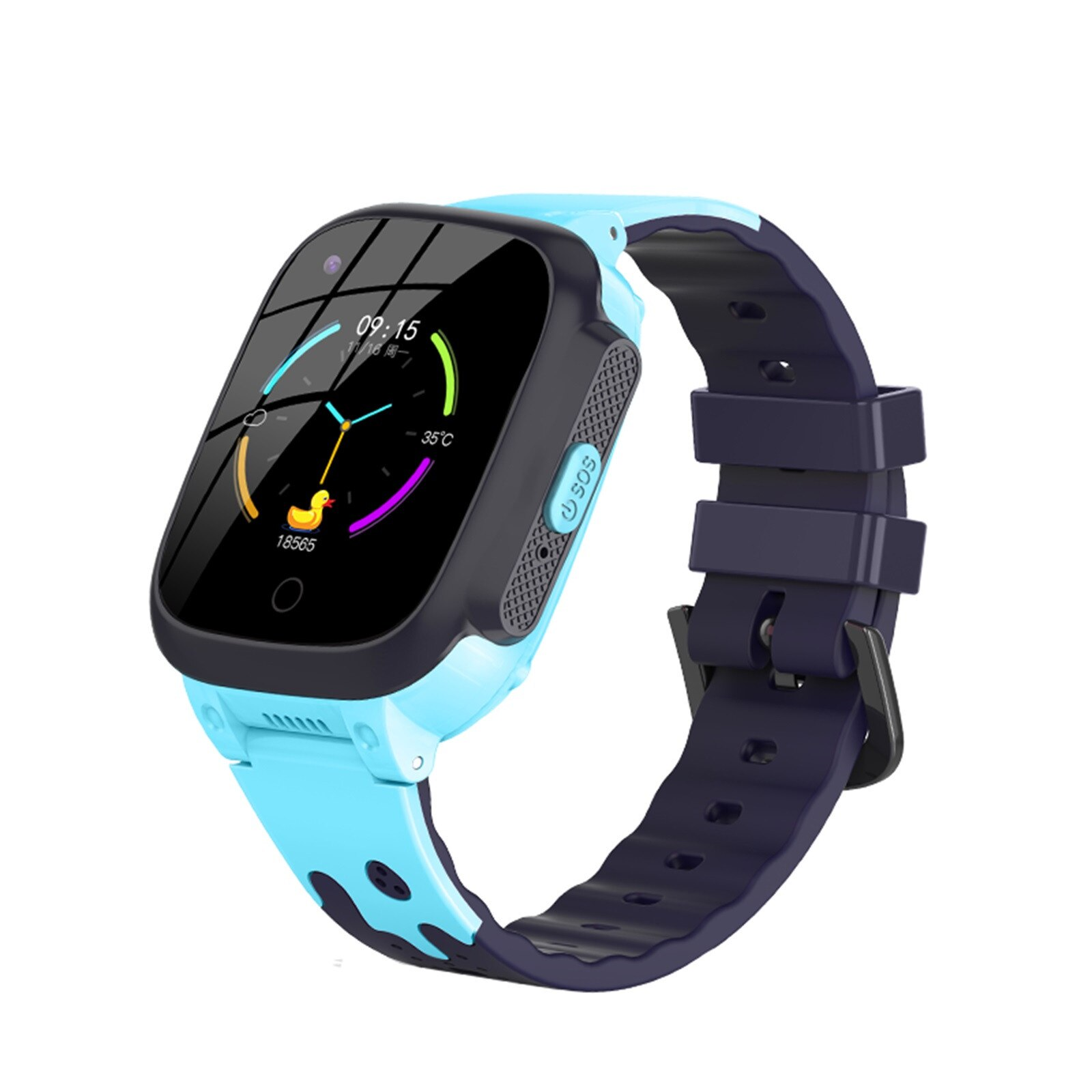 Children's GPS Smartwatch | 4G Video Chat and Contact List | SOS Emergency Button | KidLink