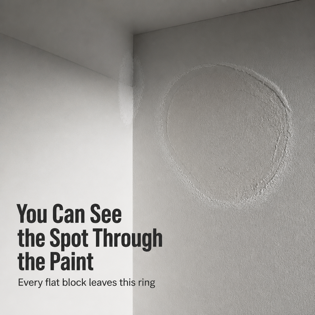 CurveCraft™ — Sand into Tight Corners and Curves Flat Blocks Miss