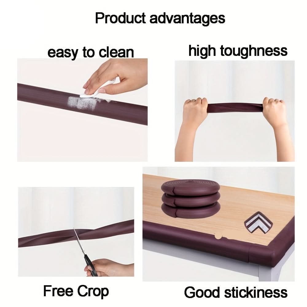 NBR Foam Corner Protectors with Strong Adhesive Backing