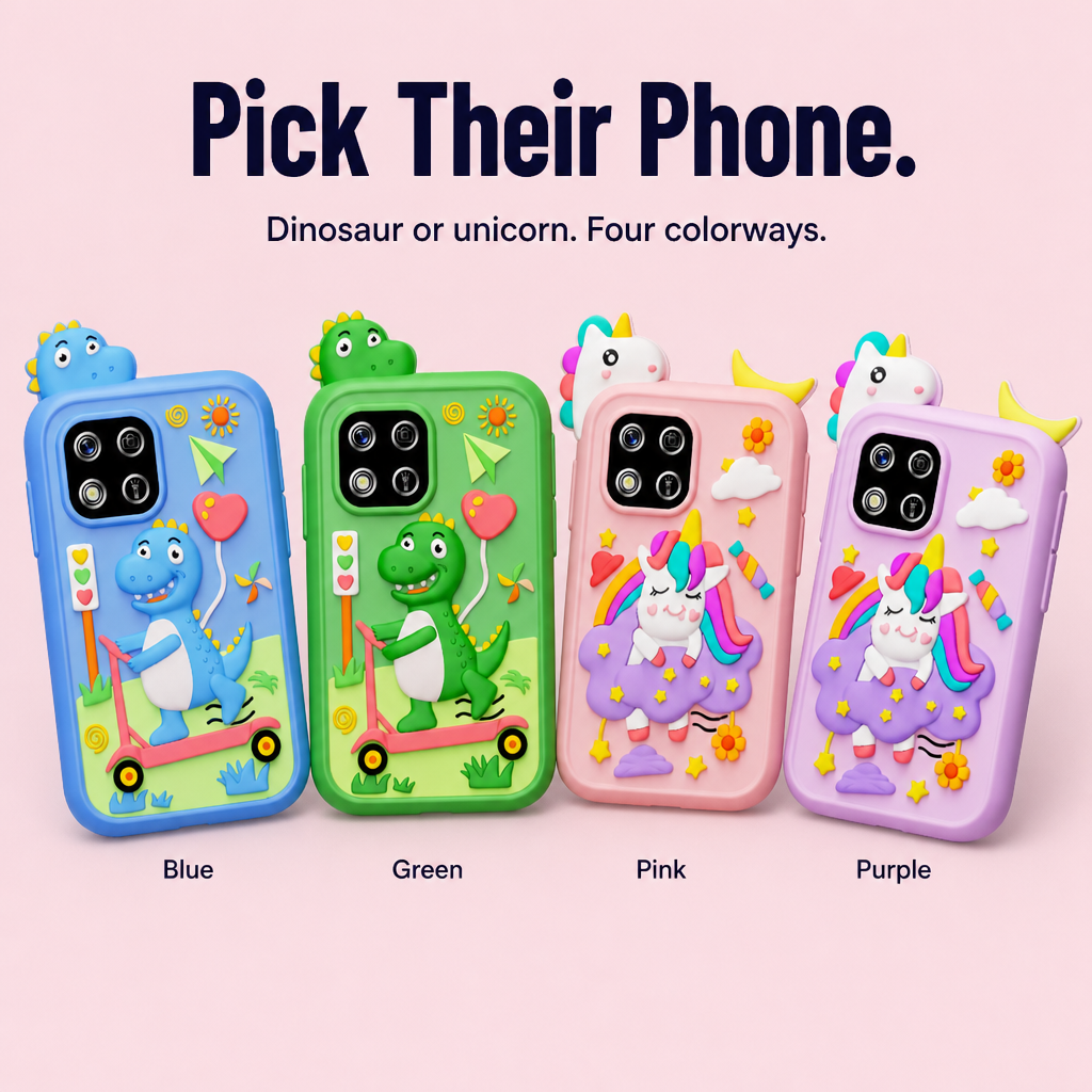 ImaginoPlay™ — Give Them A Phone Minus The Screen-Time Worries Or Repair Costs