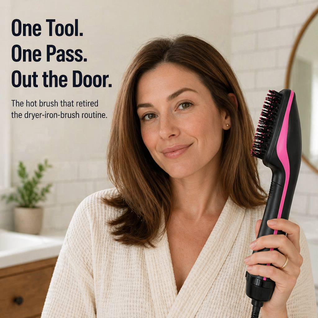 VivaLiss™ — Smooth Damp Hair Fast Without the Three-Tool Tumble
