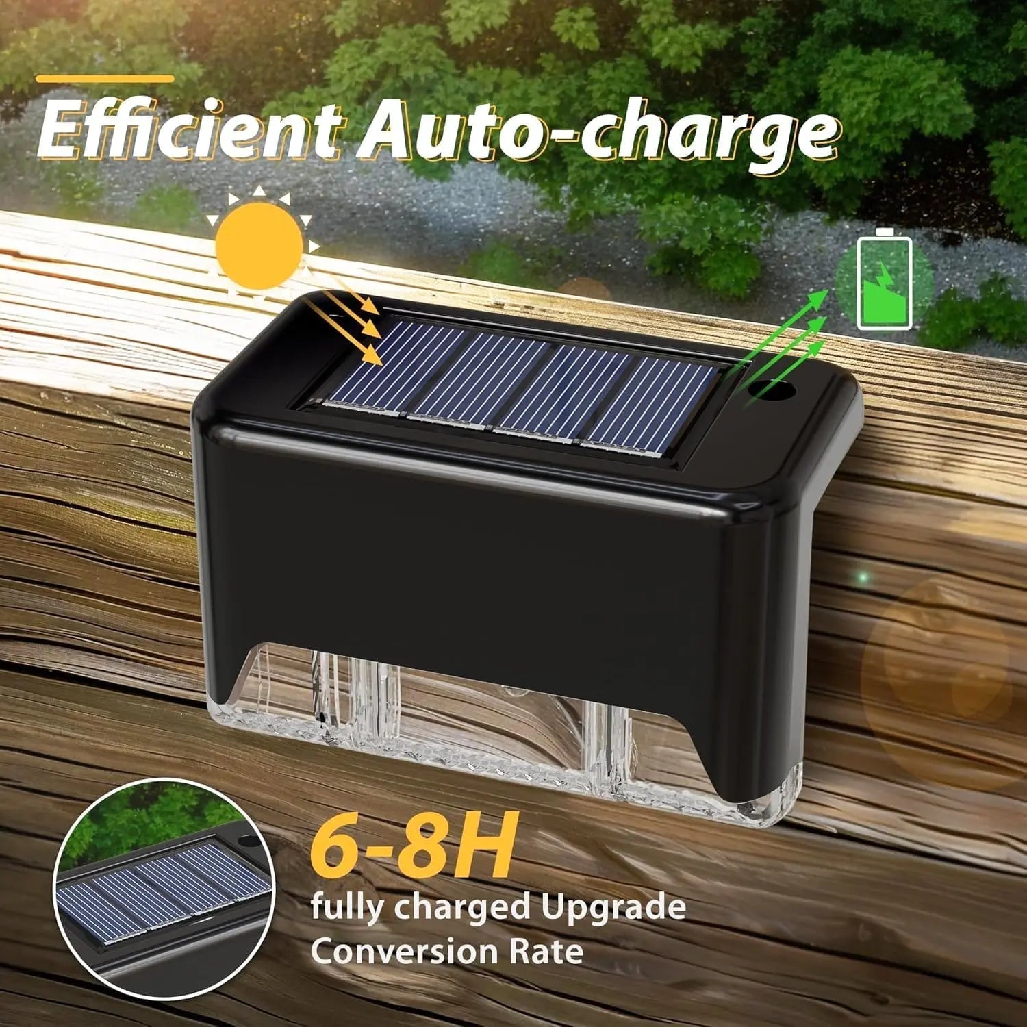4-Piece Solar Patio Lighting Set – Durable Weatherproof Outdoor Lights