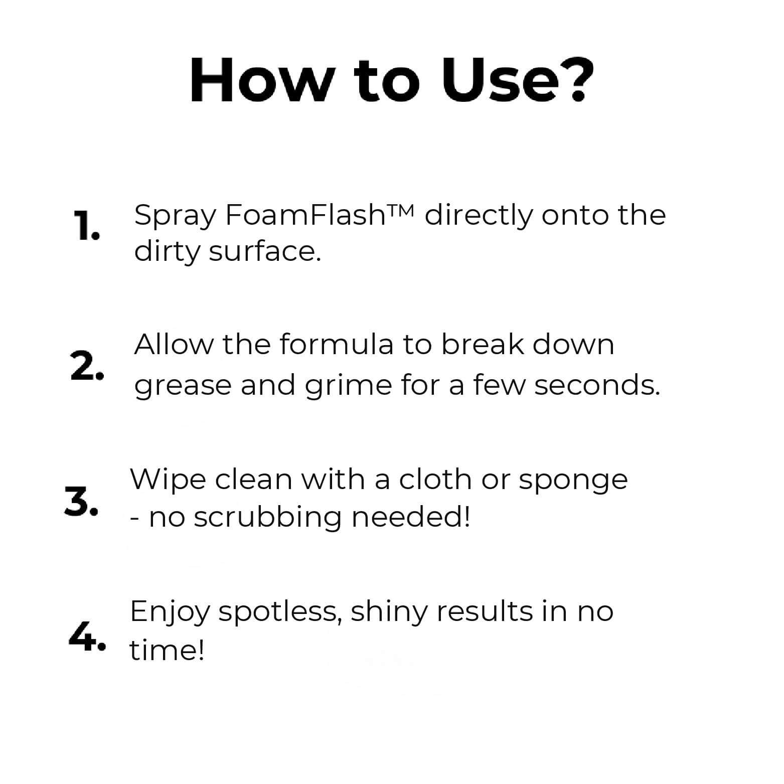 FlashLift™ — Melt Away Grease Fast and Enjoy Spotless Surfaces Effortlessly