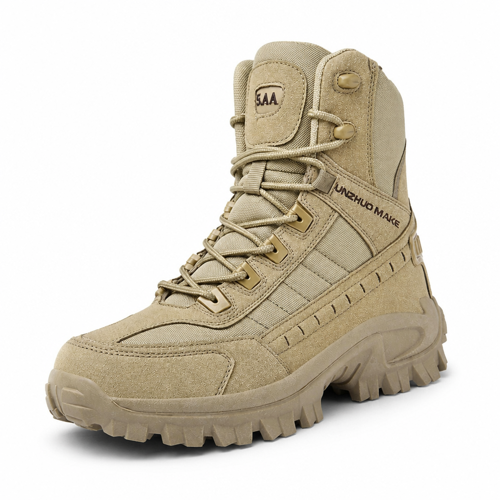 VortexTrail™ – Tactical Side-Zip Boots Featuring Anti-Slip Durable Sole