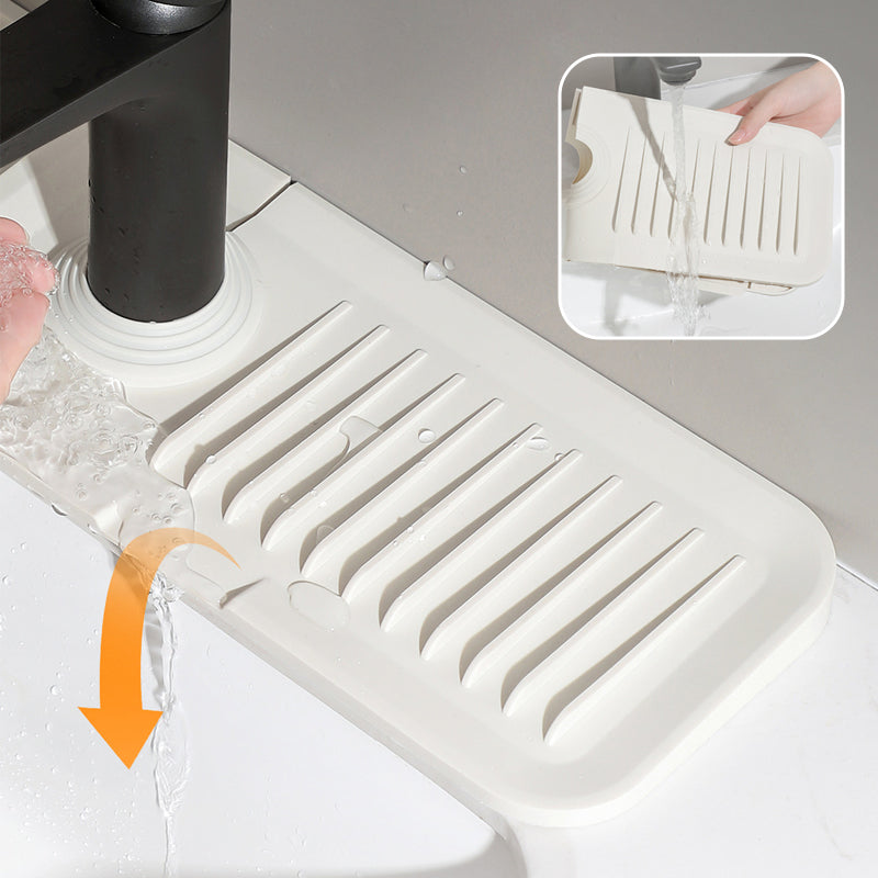 Faucet Mat™ — Keep Every Drop from Ruining Your Surfaces Forever