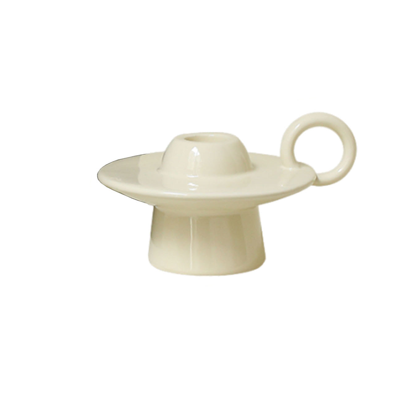 Celestial Charm – Vintage UFO Candle Holder