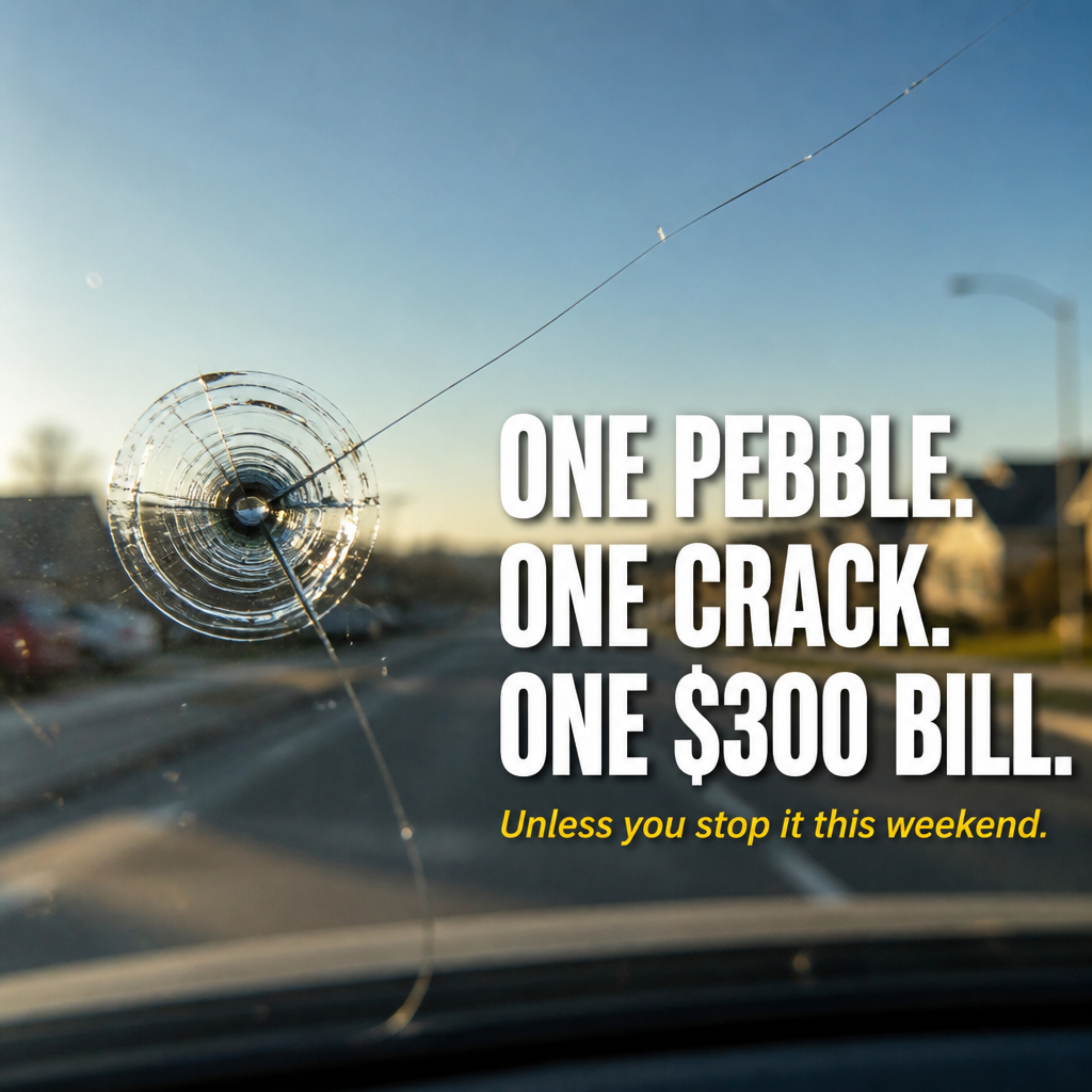 CrystalSeal™ — Seal Stone Chips and Prevent Cracks from Widening in 10 Minutes