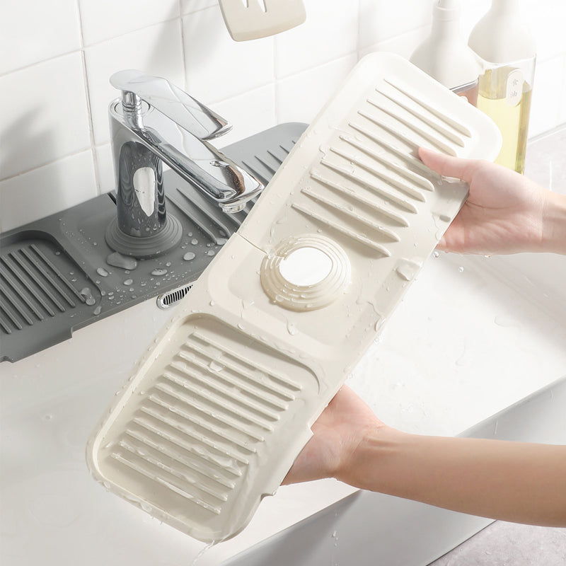 Faucet Mat™ — Keep Every Drop from Ruining Your Surfaces Forever