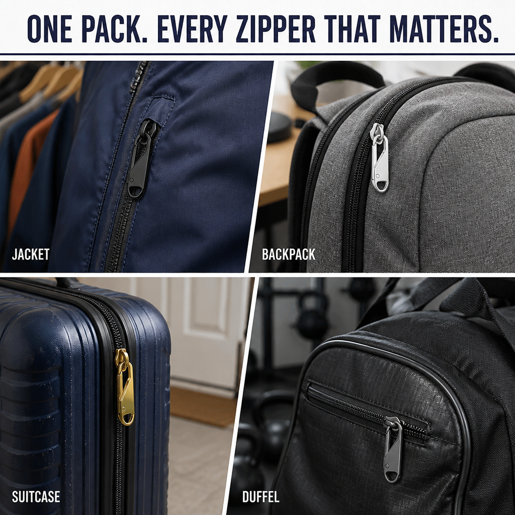 ZipStrong™ — Snap On Confidence and Save Your Favorite Gear Instantly