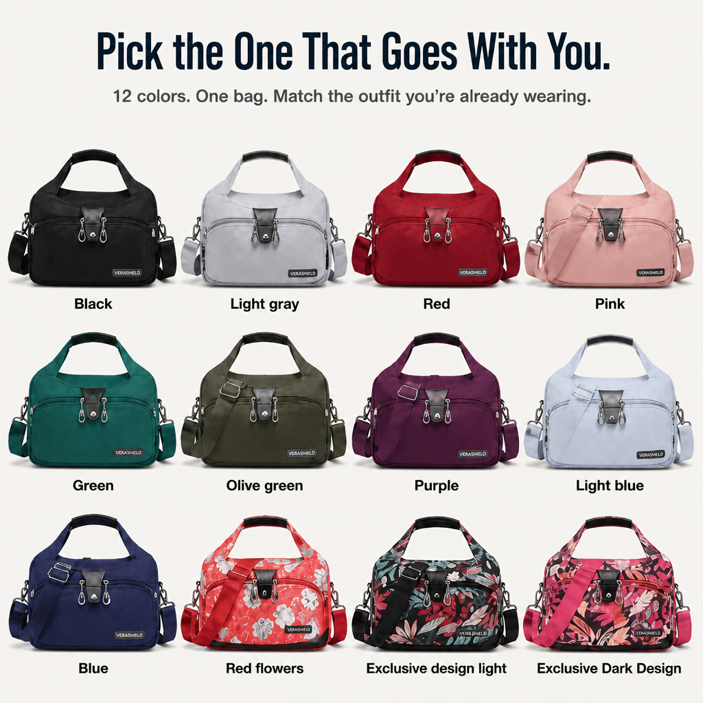 VeraShield™ — Pack Clever, Walk Light & Ditch the Pickpocket Fret