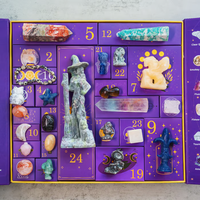 MoonMystica™ Crystal Countdown — Ignite Your Spirit with 31 Days of Magical Energy and Wonder