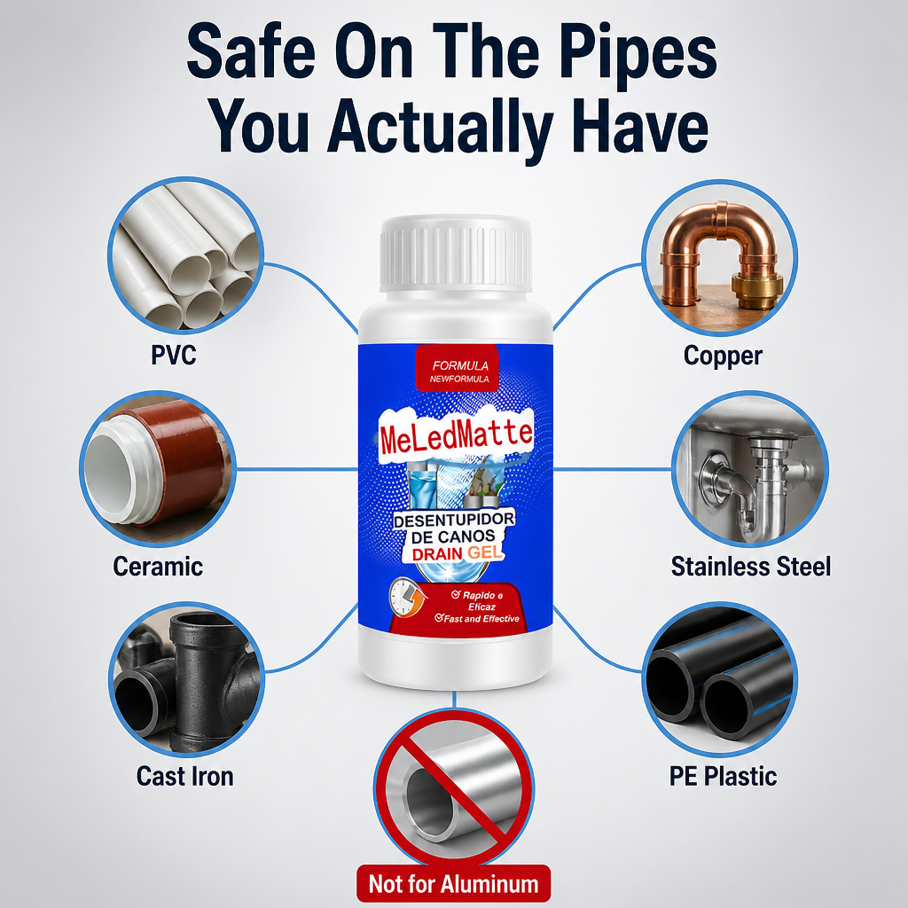 PipeSoothe™ — Remove Hair, Grease & Gunk Blockages Without a Plumber | 1+1 FREE TODAY
