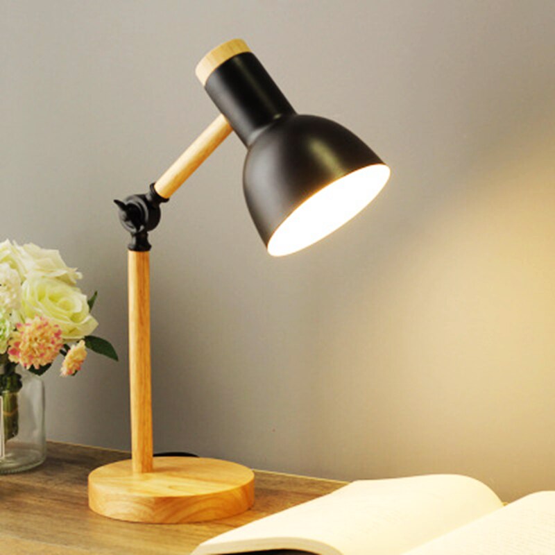 LED Wooden Desk Lamp