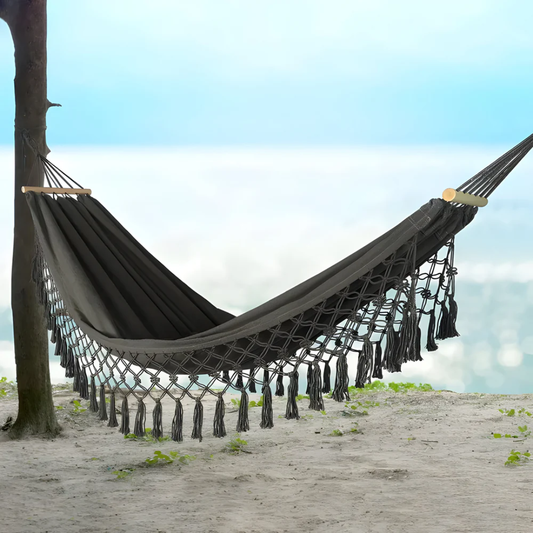 Serenity Bliss Cotton Outdoor Hammock