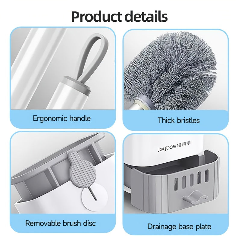 UltraClean Long-Handled Toilet Brush & Organizer