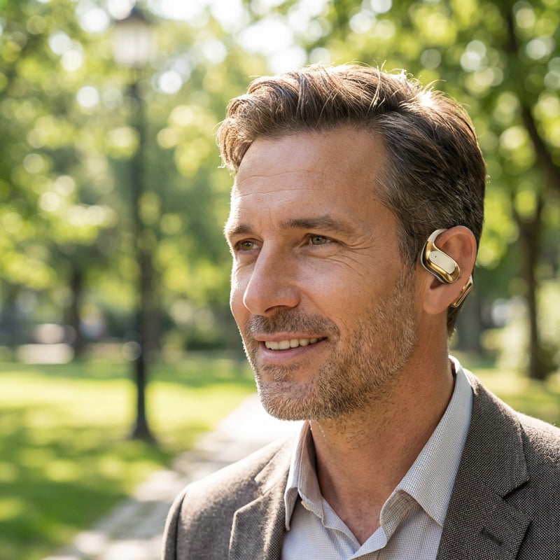 SoundGlide™ — Experience All-Day Freedom with Crystal-Clear Sound and Unmatched Comfort