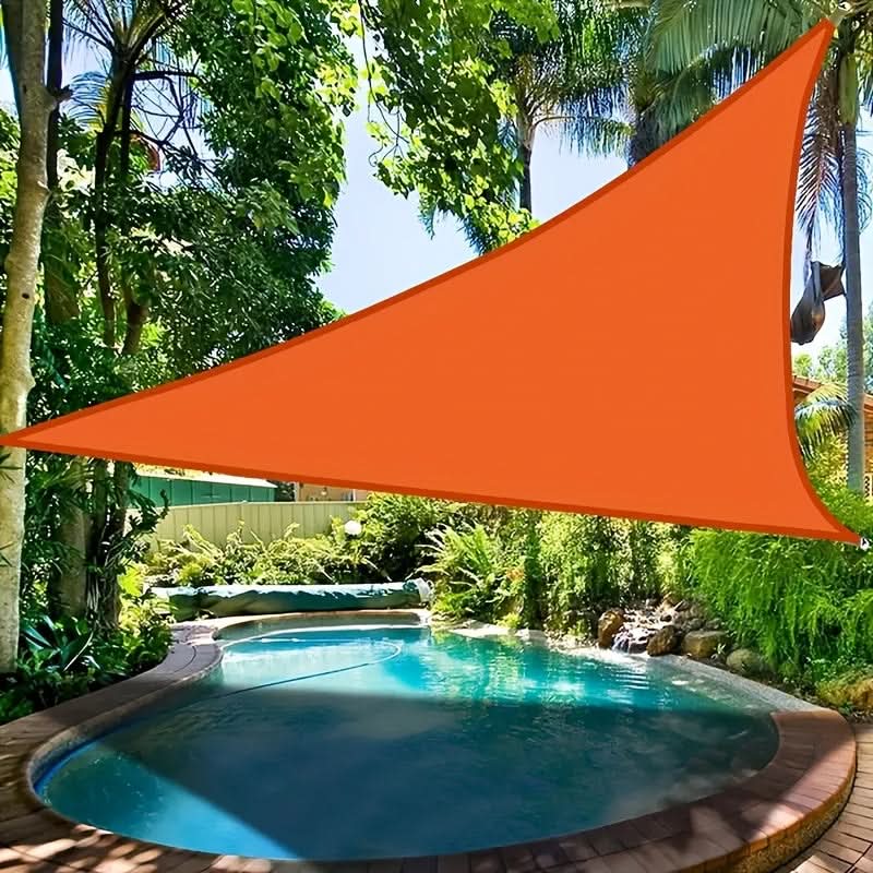 Extra Large Triangular Outdoor Shade Sail for Sun Protection