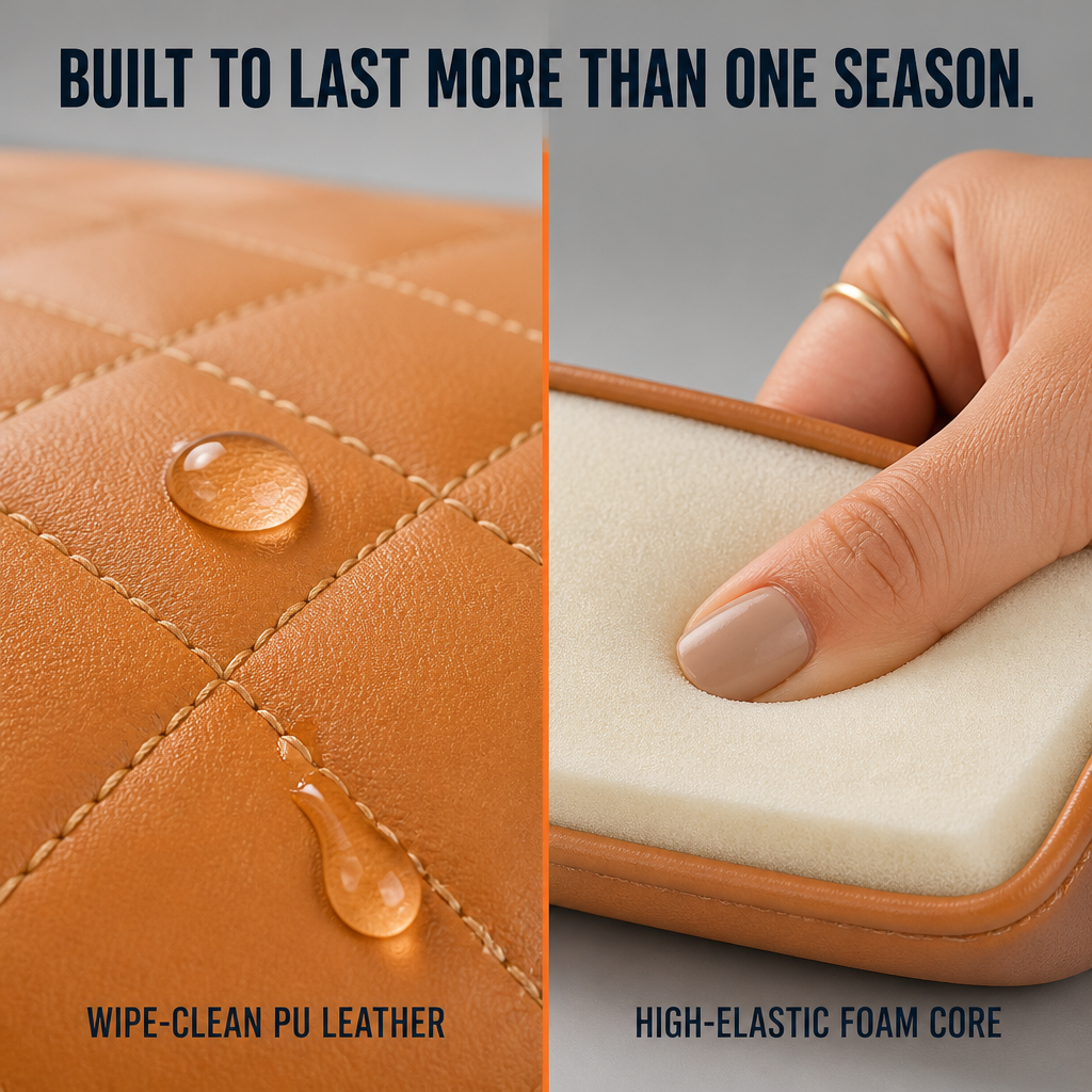 LuminaLuxe™ — Control Center Console Clutter With a Single Strap-On Armrest Pad