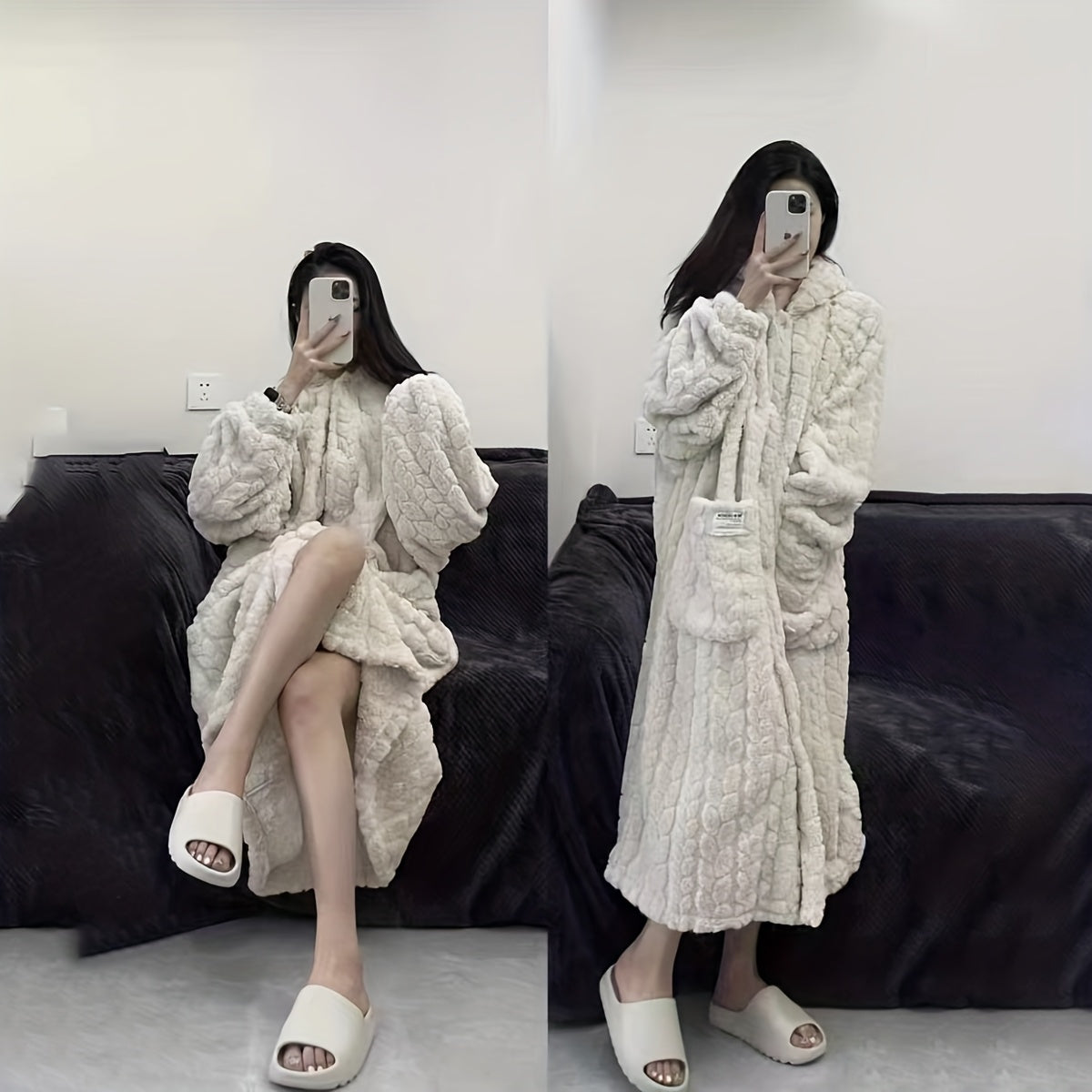 Luxe Comfort Bathrobe – Everyday Elegance Awaits