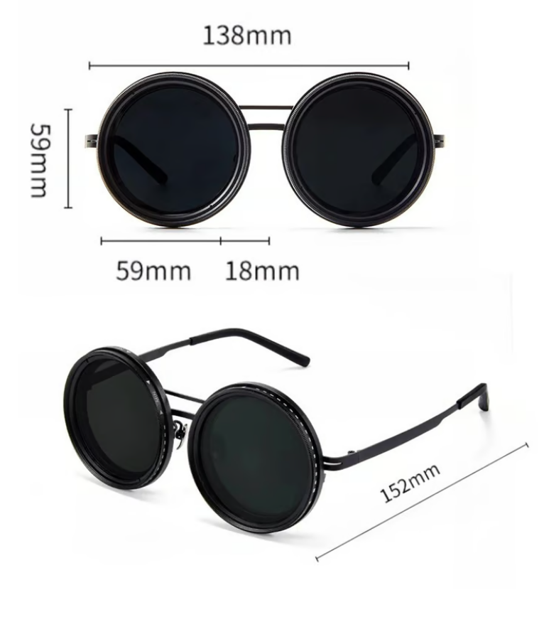 UV400 Protection Sunglasses with Adaptive Polarized Lenses