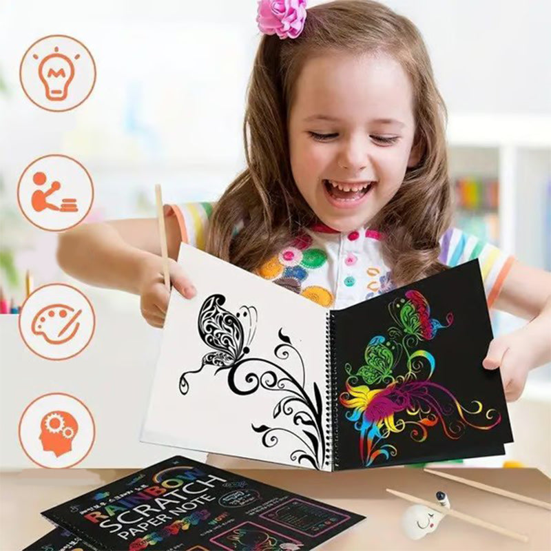 LumaTrace™ — Ignite Your Imagination and Melt Stress Away with Every Colorful Scratch