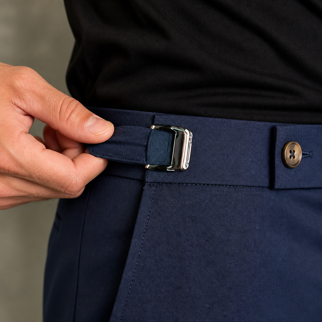 FlexiForm™ – Slim Stretch Pants Featuring Adjustable Side Buckle